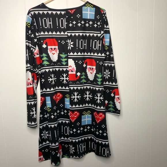 Ugly Christmas dress. Santa funny gifts.Size large - Picture 4 of 8